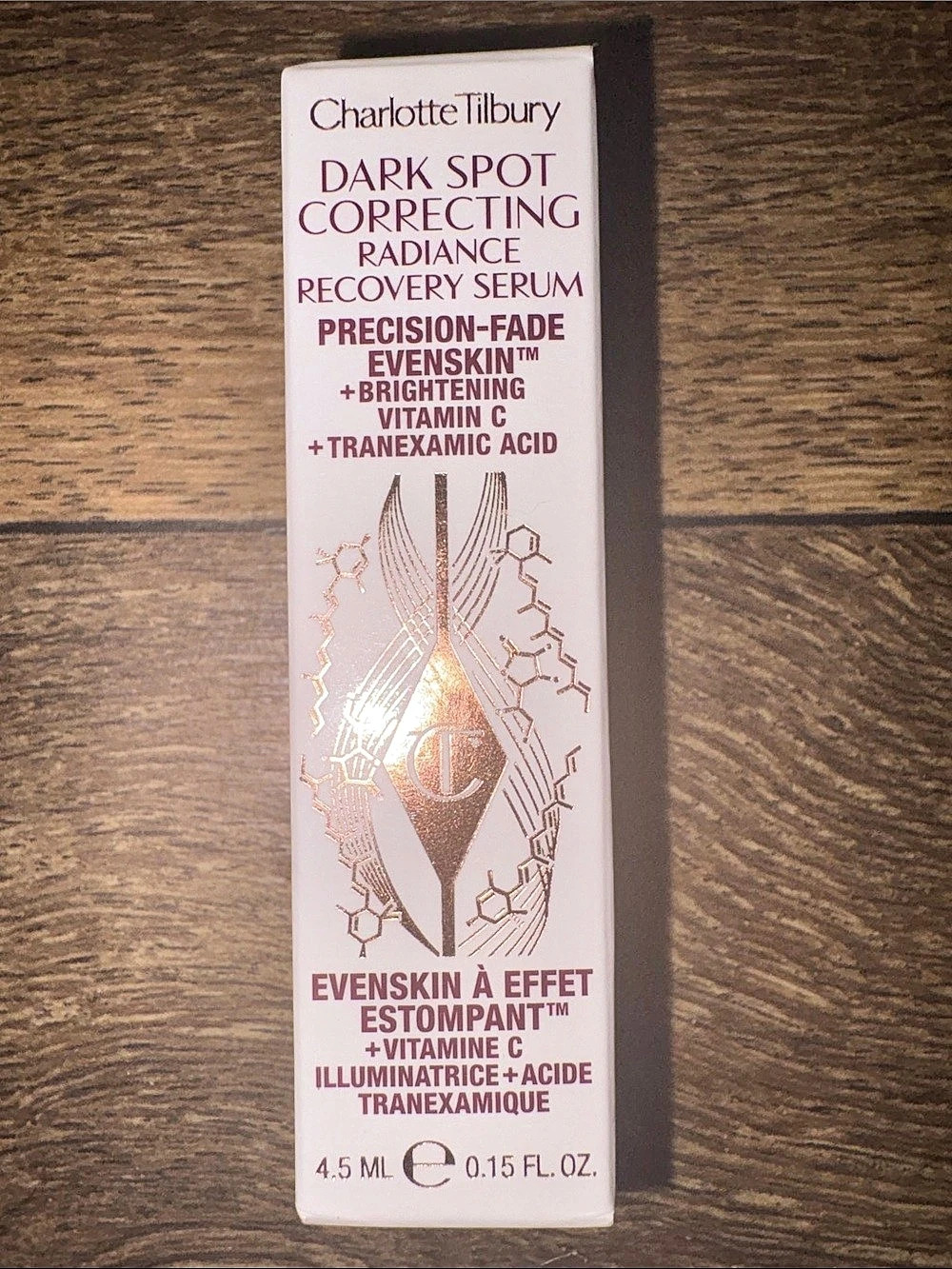 NWT Charlotte Tilbury Dark Spot Correcting Radiance Recovery Serum 4.5 mL